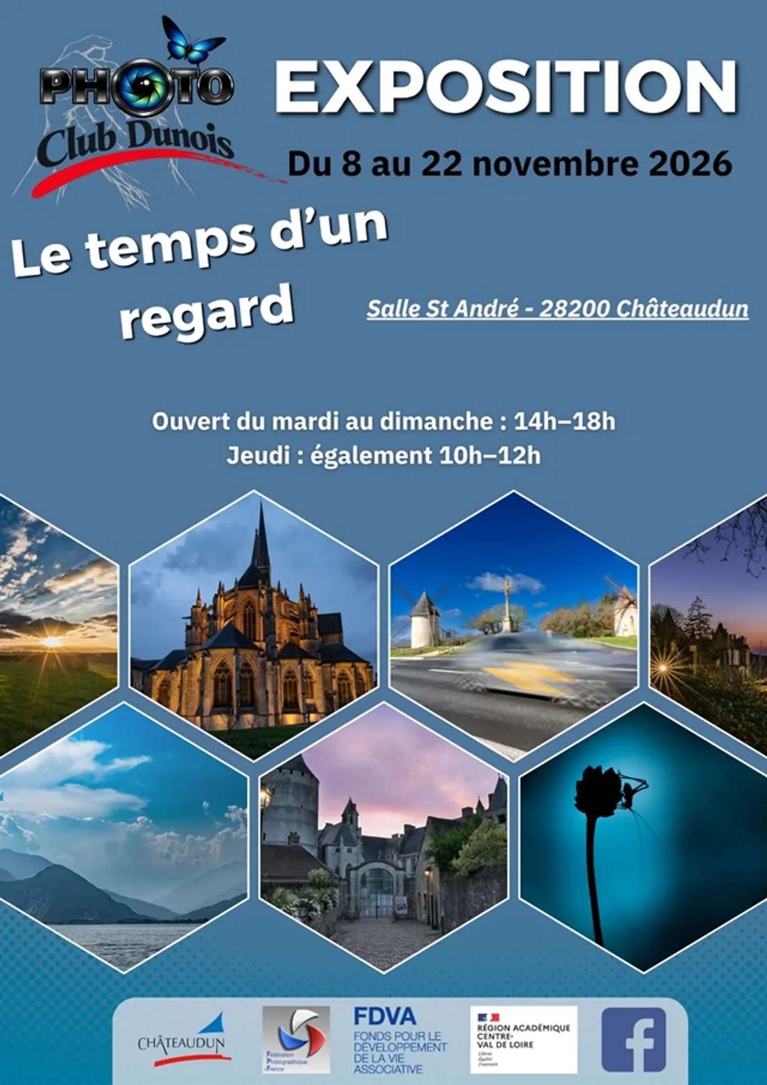 CHÂTEAUDUN - Exposition du Photo Club Dunois : Le Temps d'un regard