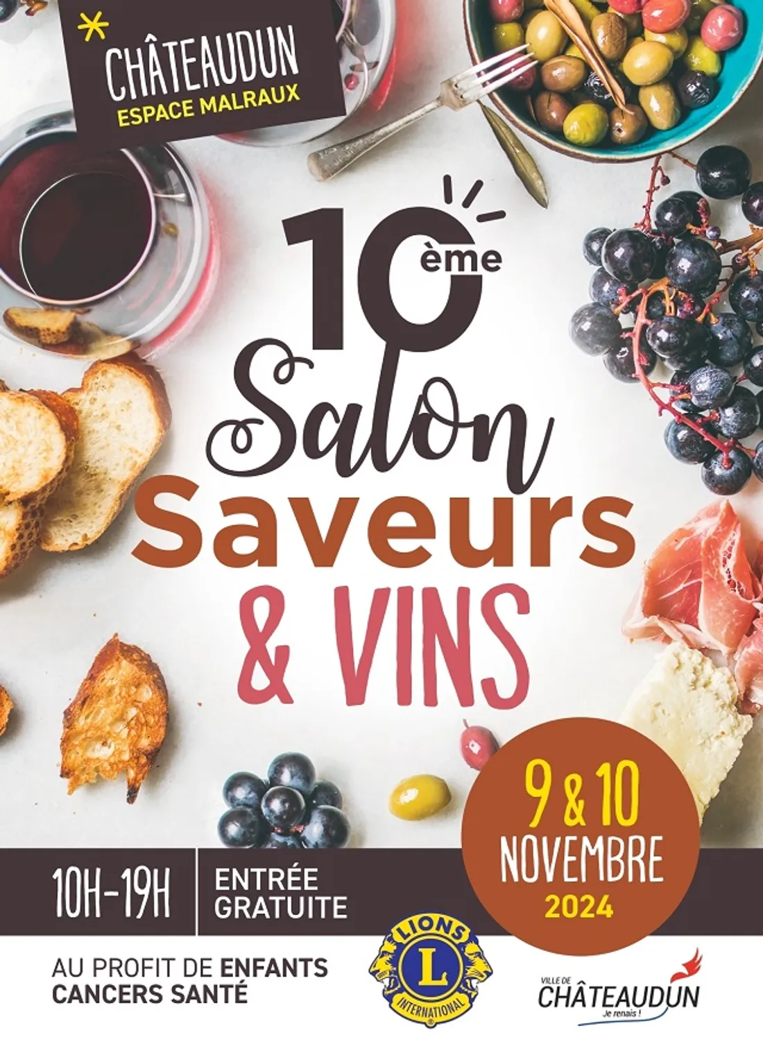 CHÂTEAUDUN – 10e salon Saveurs et Vins