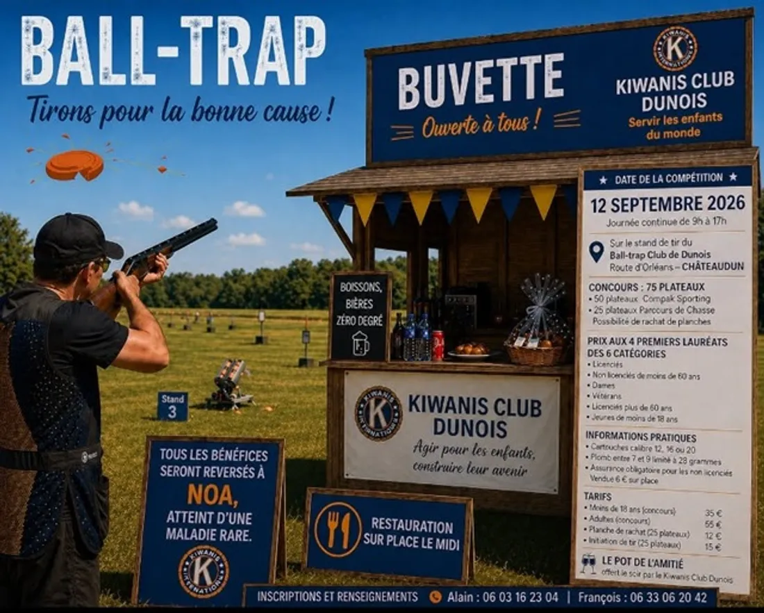 CHÂTEAUDUN - Ball-trap du Kiwanis Club Dunois