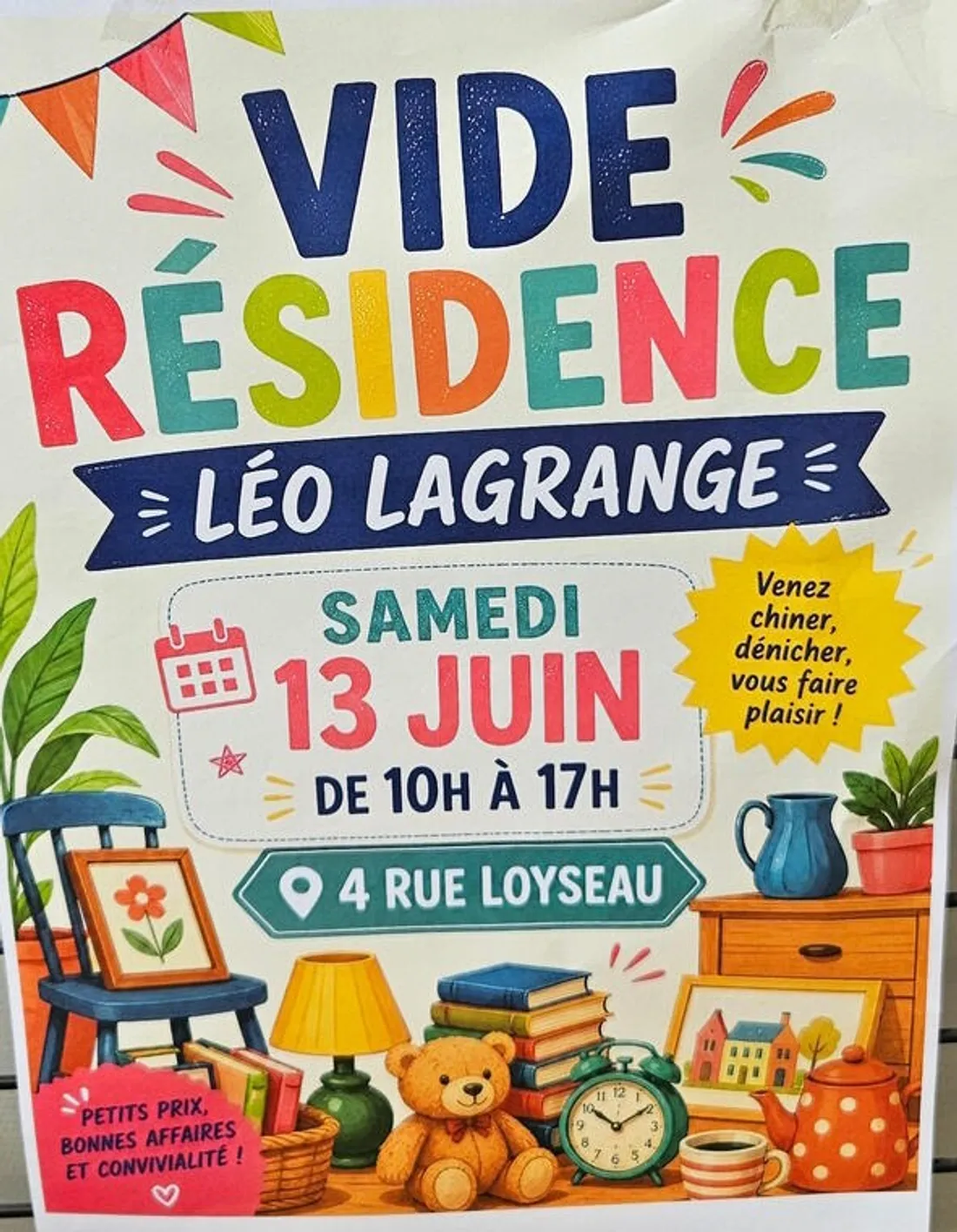 CHÂTEAUDUN - Vide résidence Léo Lagrange