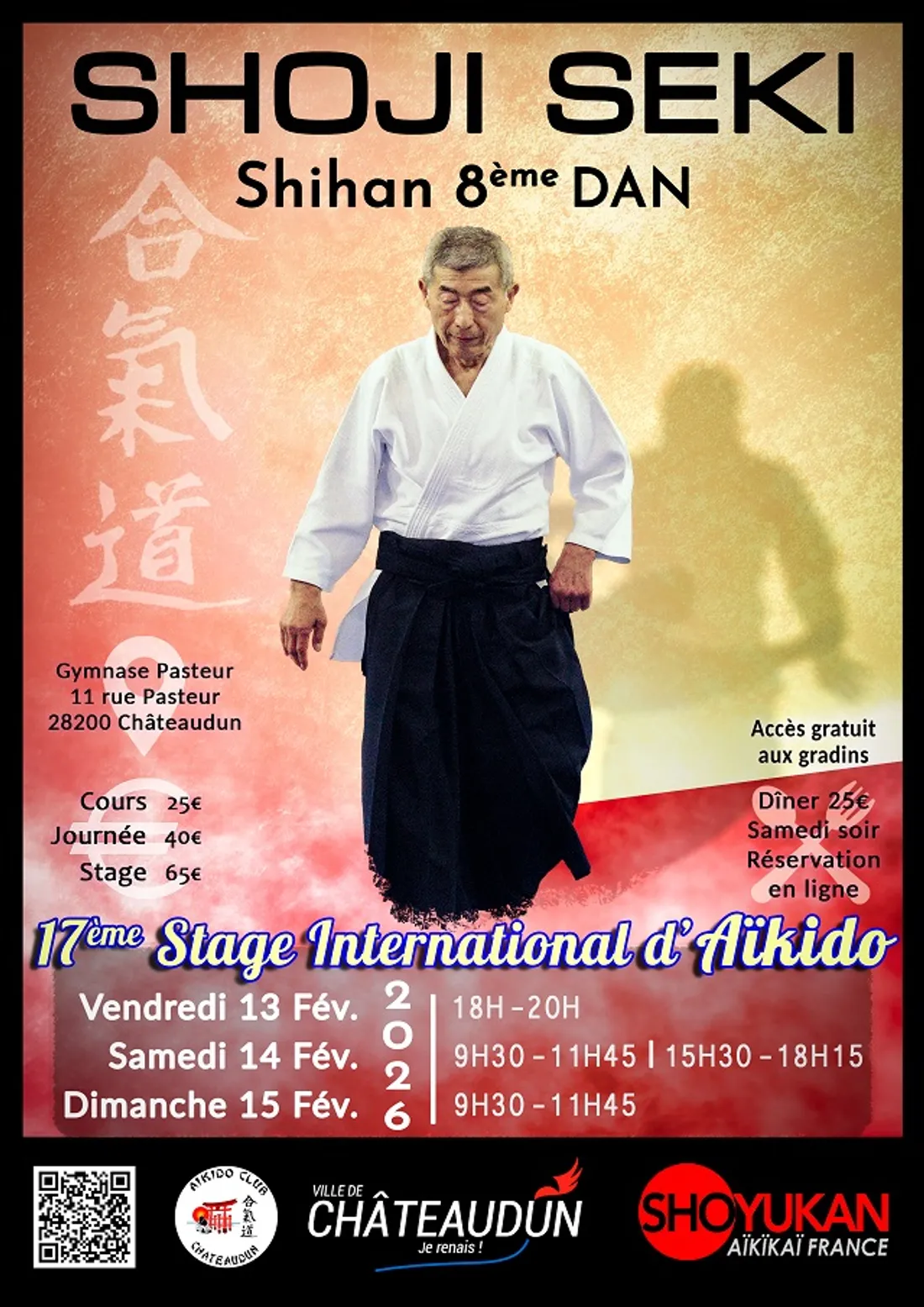 CHÂTEAUDUN - 17e stage international d'Aïkido