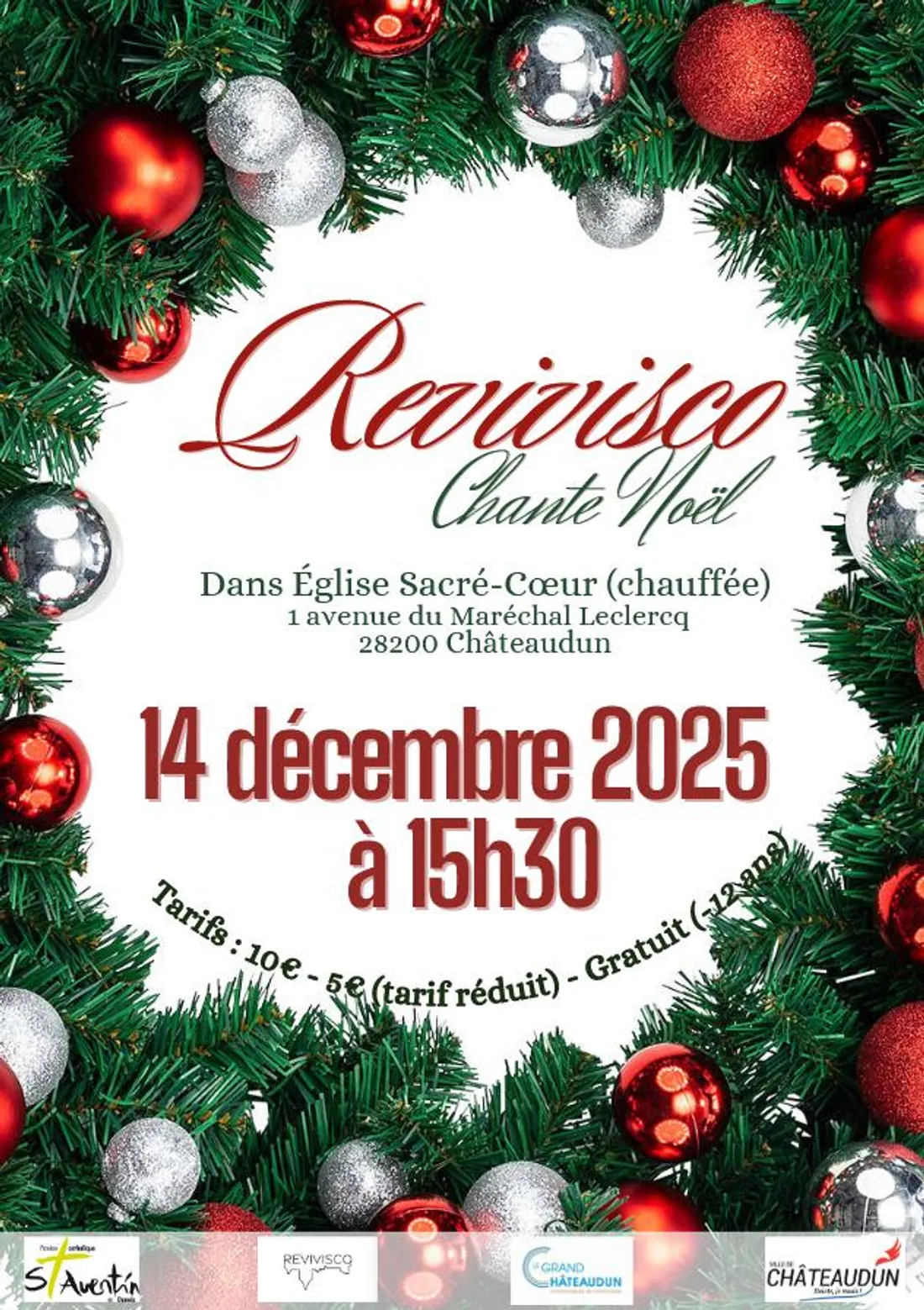 CHÂTEAUDUN - Revivisco chante Noël