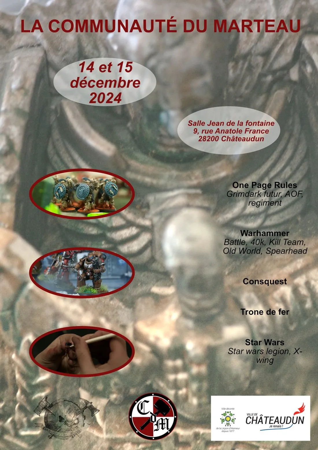 CHÂTEAUDUN - L'anniversaire de la Communauté du Marteau