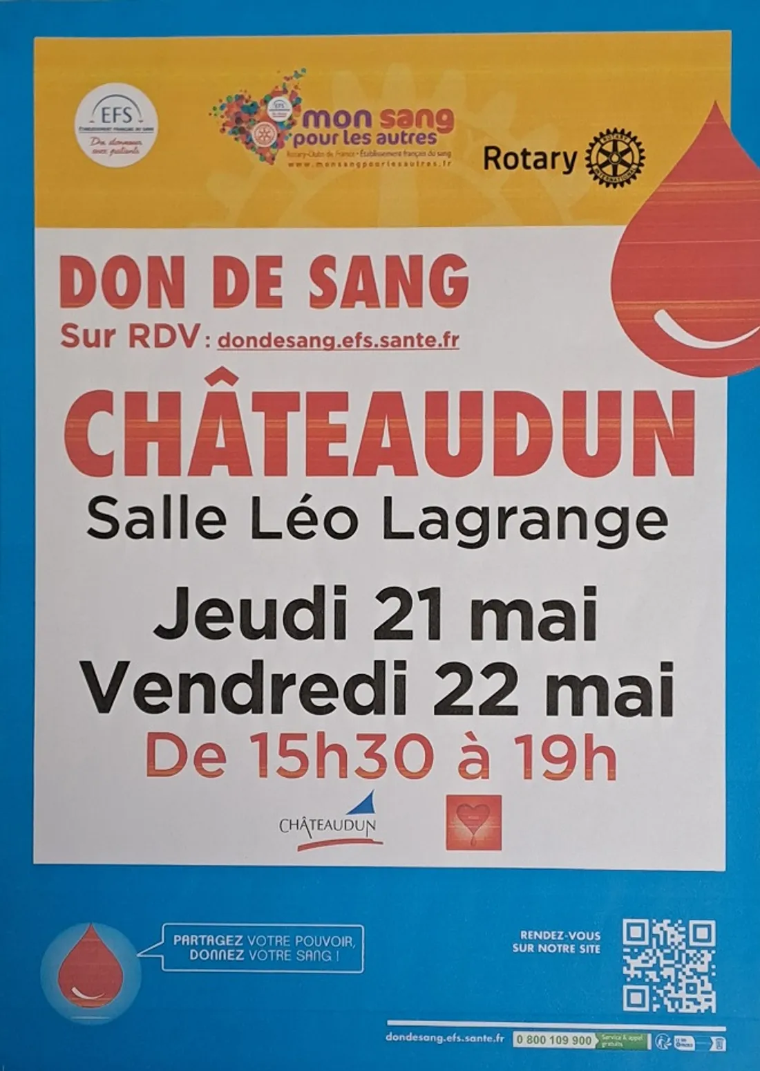CHÂTEAUDUN - Don du sang