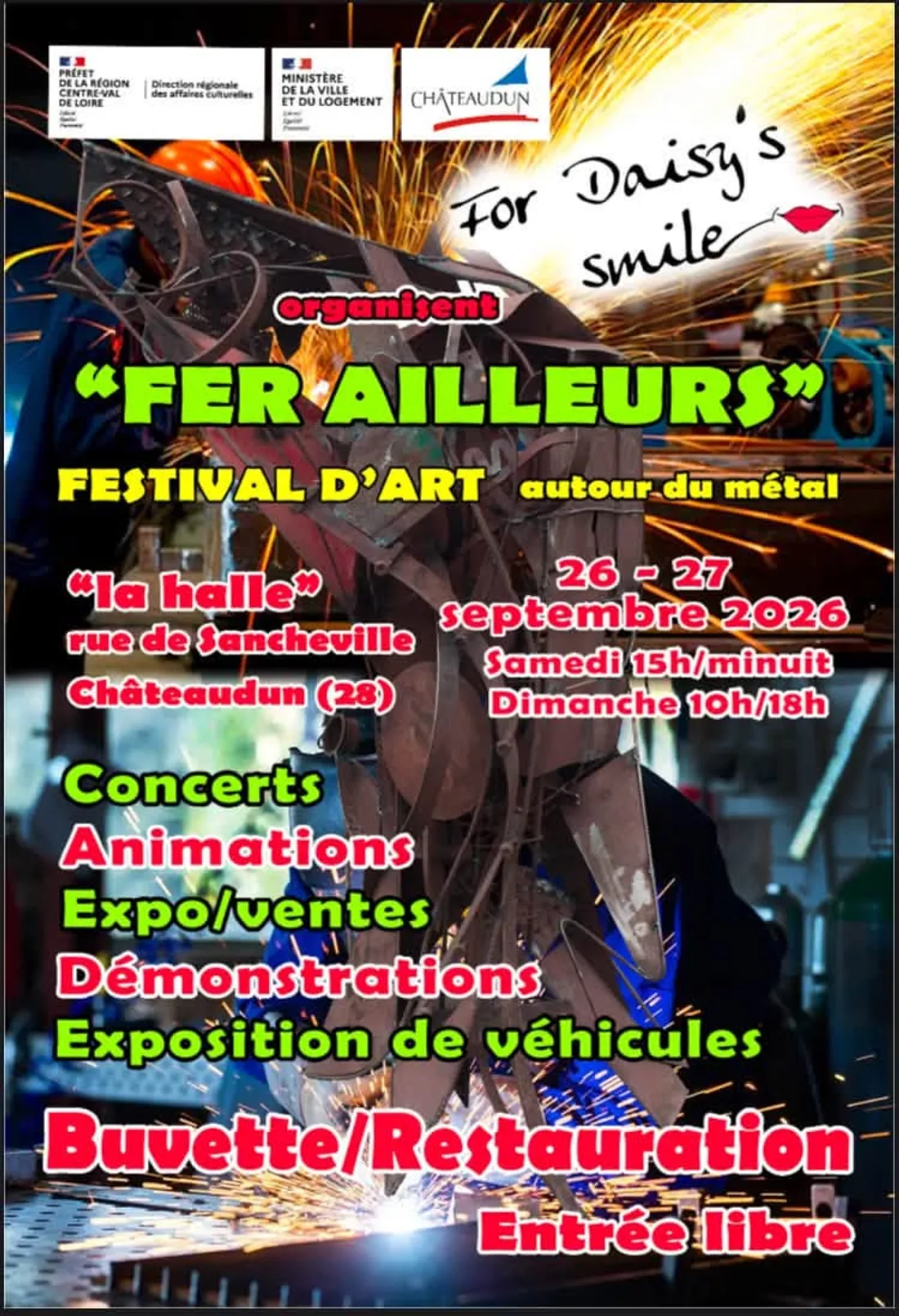 CHÂTEAUDUN - Festival d'art : Fer Ailleurs