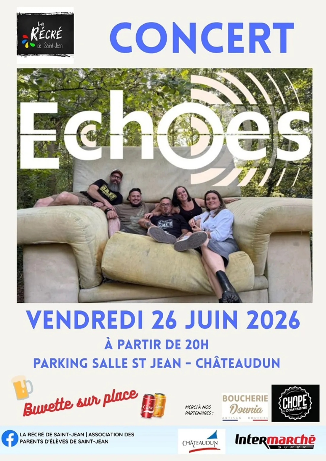 CHÂTEAUDUN - Concert : Echoes