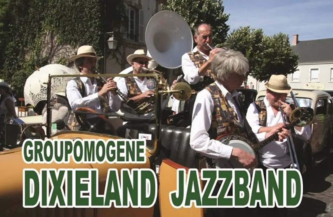CHÂTEAUDUN - Concert gratuit : Groupomogène Dixieland Jazzband