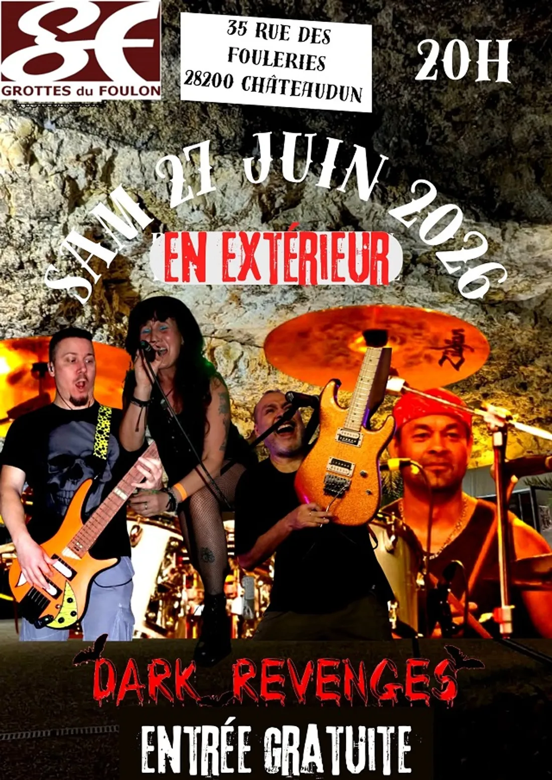 CHÂTEAUDUN - Concert : Dark Revenges