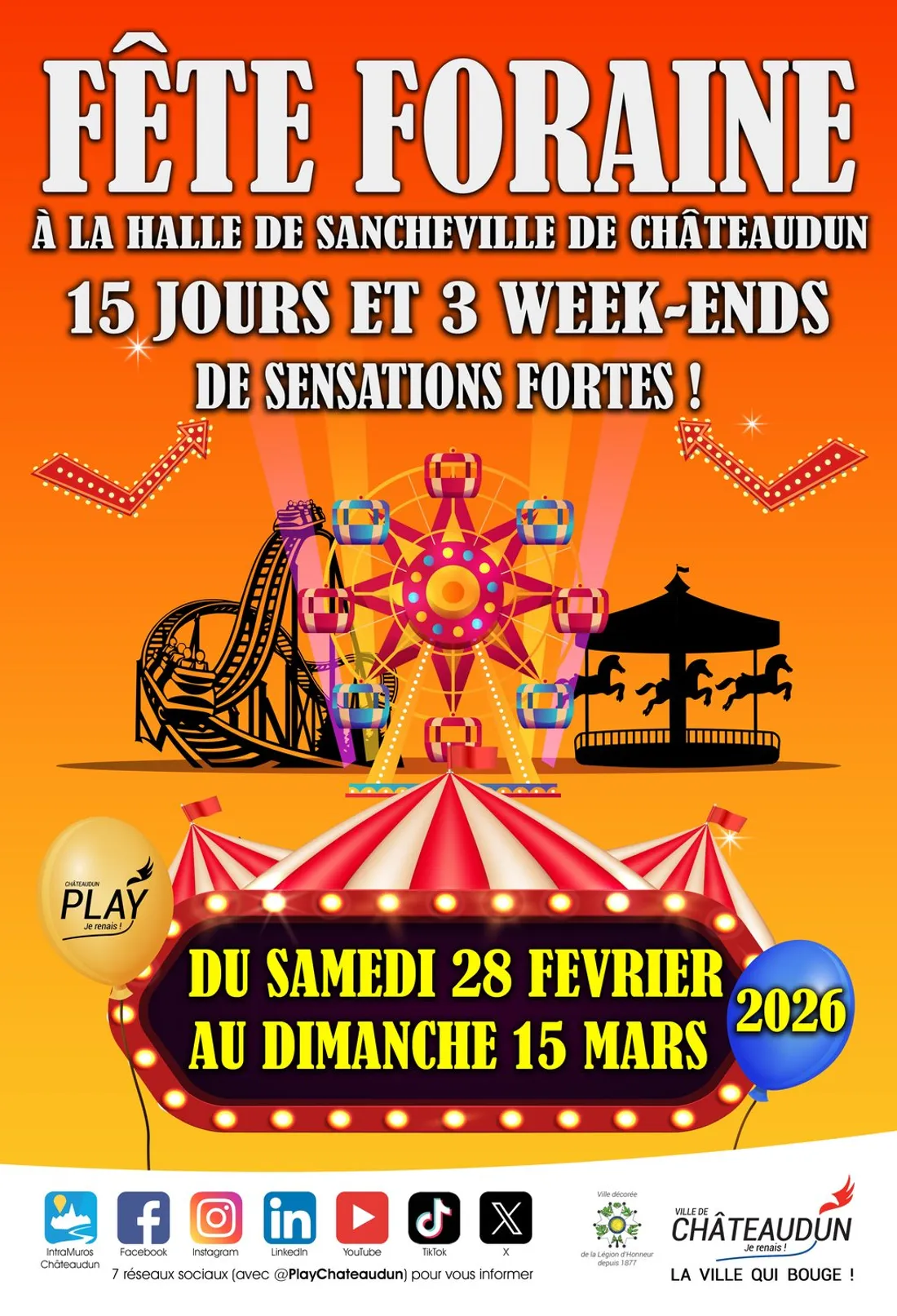 CHÂTEAUDUN - Fête foraine