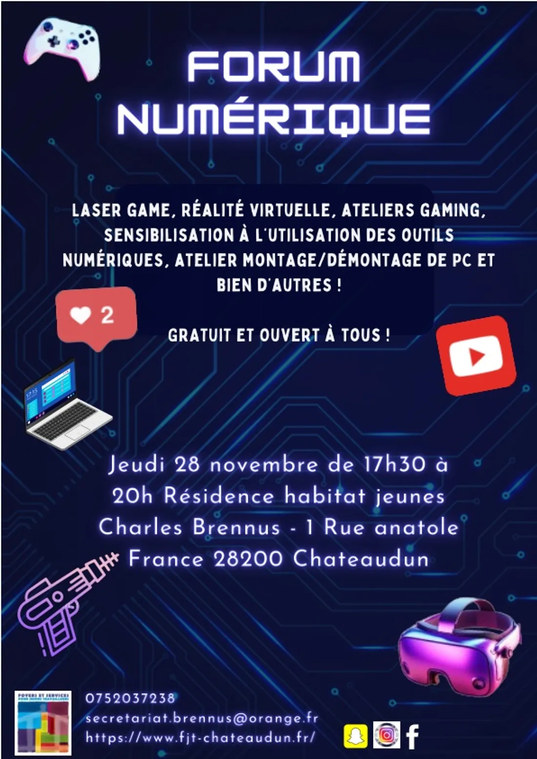 chateaudun forum numérique