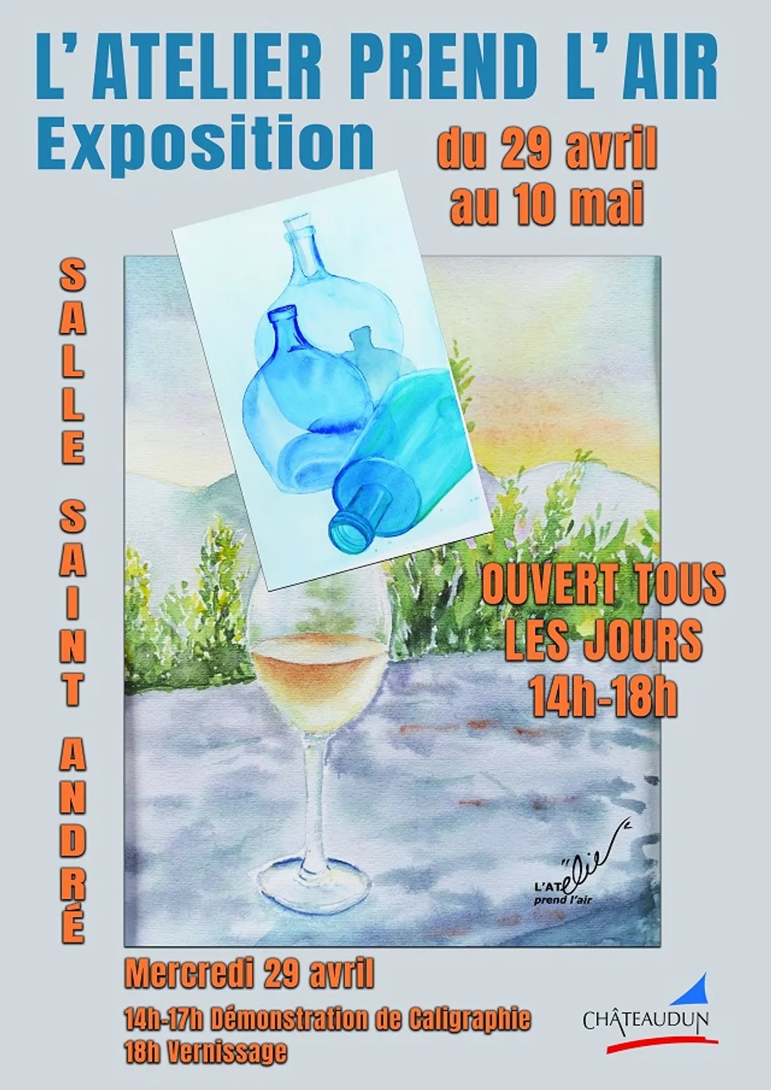 CHÂTEAUDUN - Exposition de l'Atelier Prend l'Air