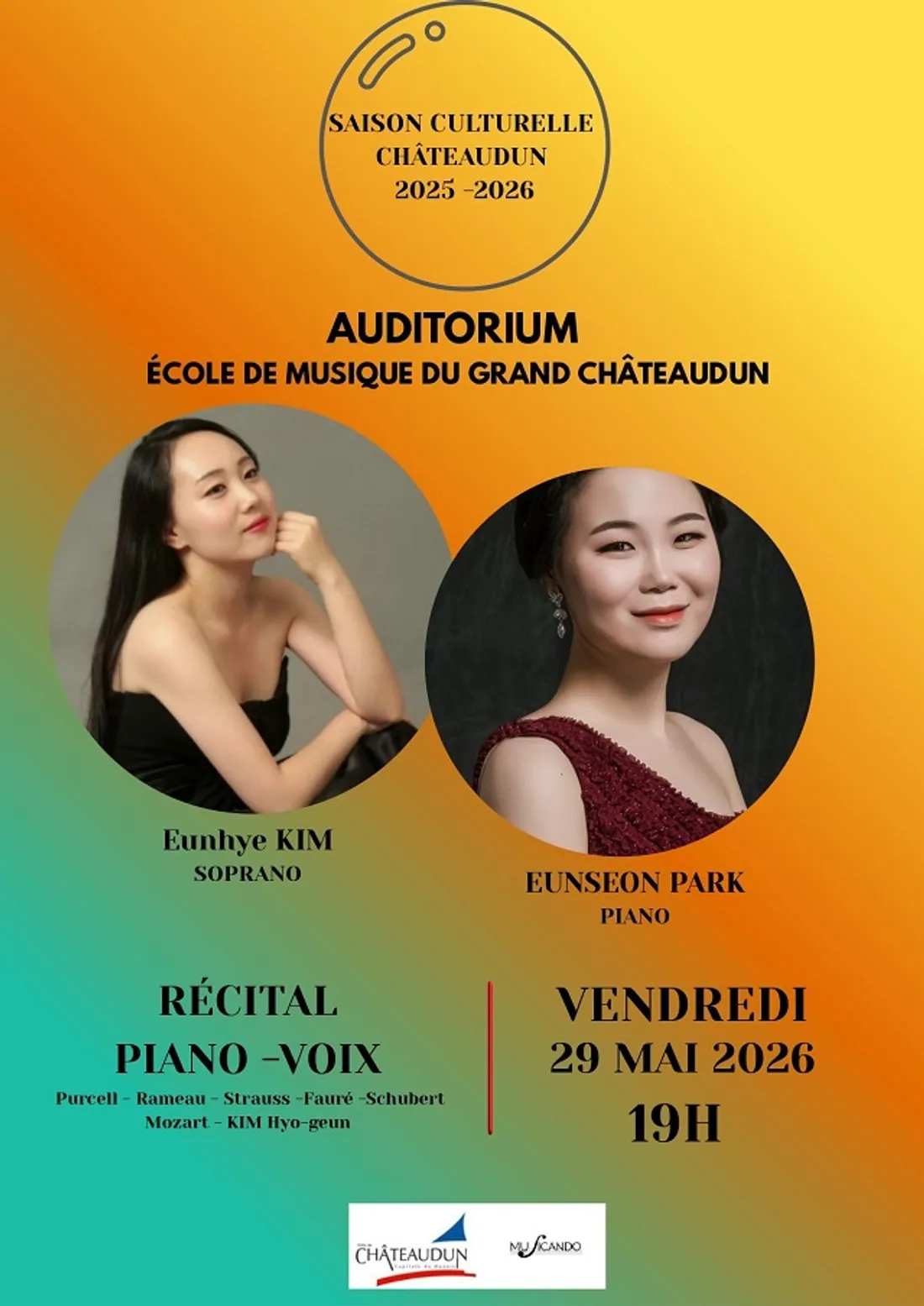 CHÂTEAUDUN - Récital piano-voix
