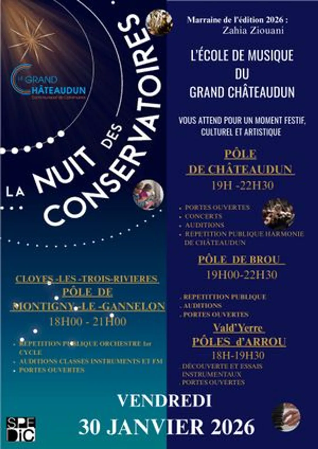 GRAND CHÂTEAUDUN - La nuit des conservatoires