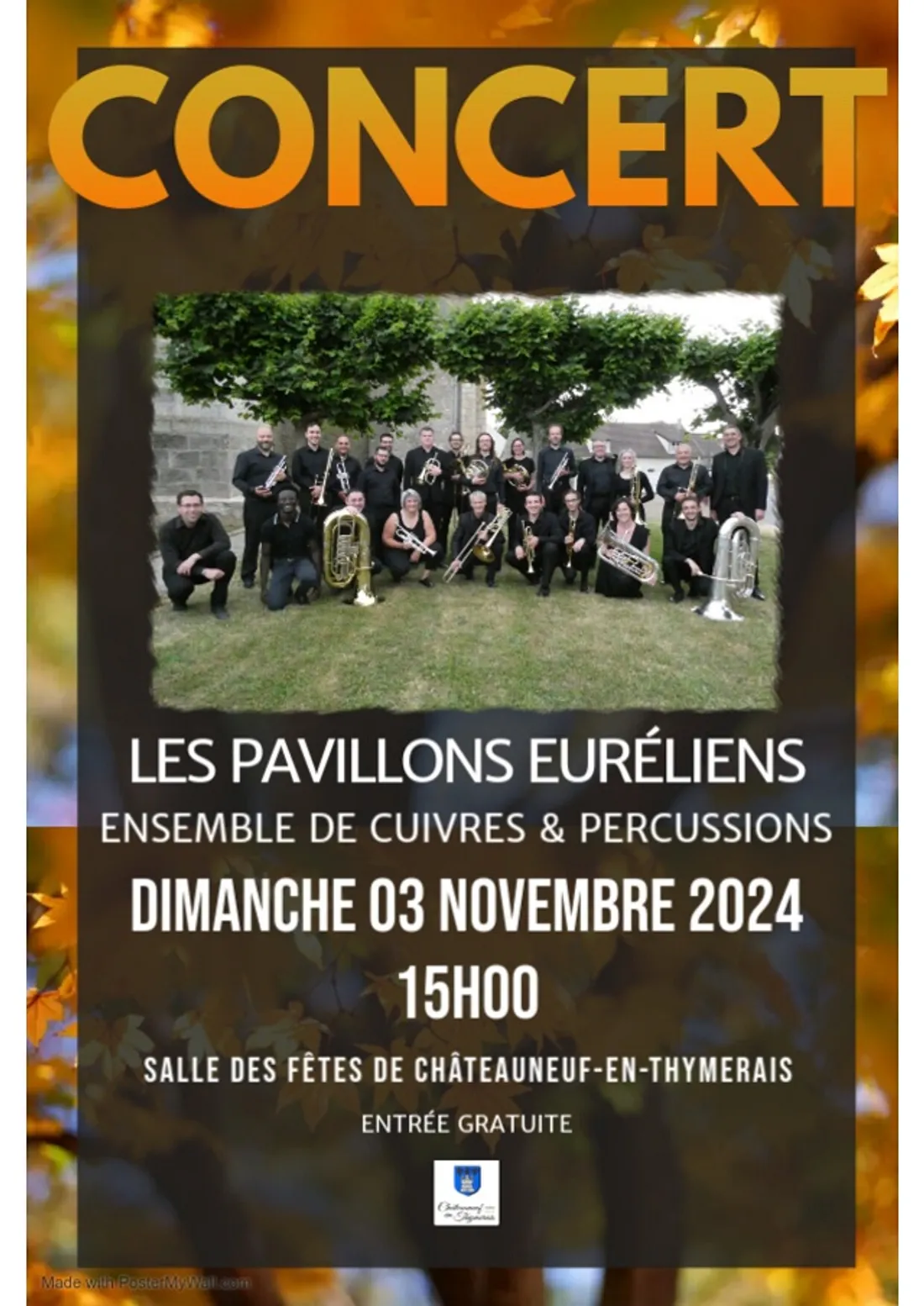 CHÂTEAUNEUF-EN-THYMERAIS - Concert : Les Pavillons Euréliens