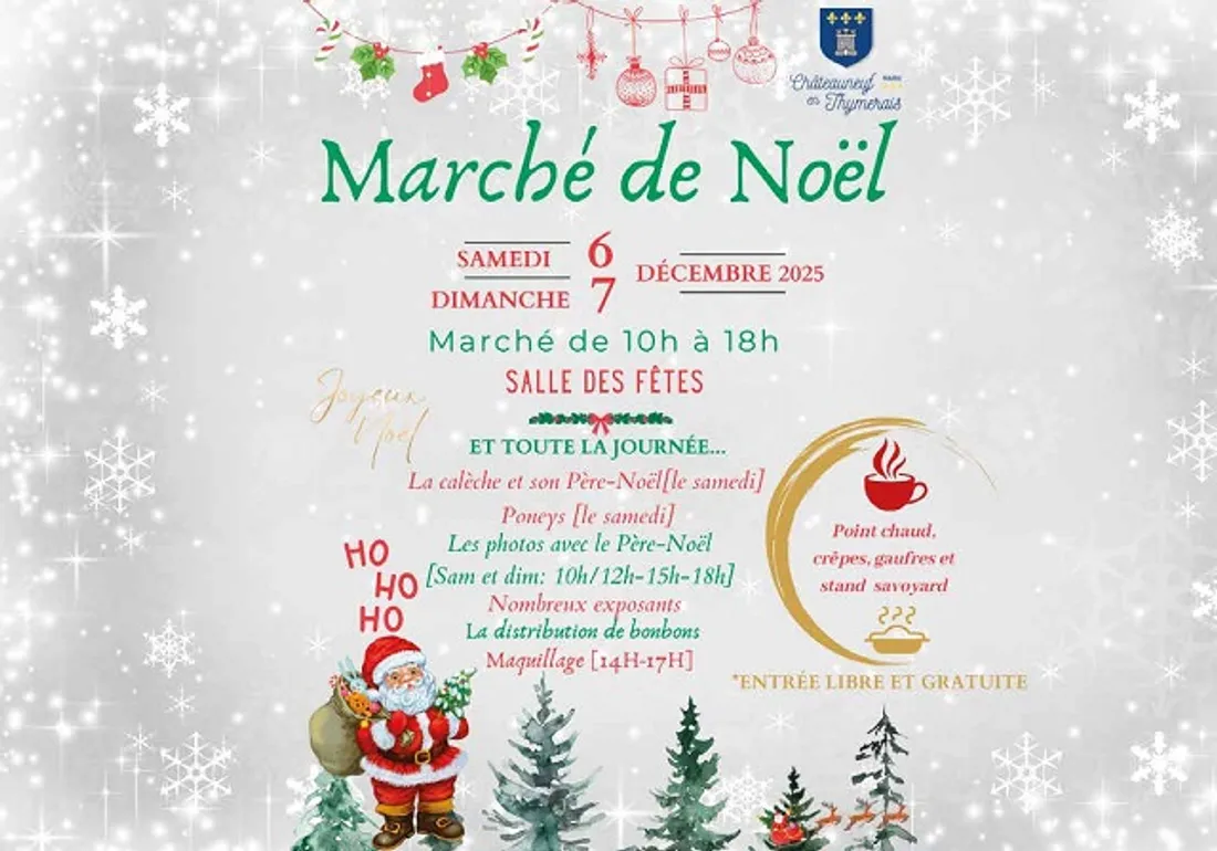 CHÂTEAUNEUF-EN-THYMERAIS - Marché de Noël 