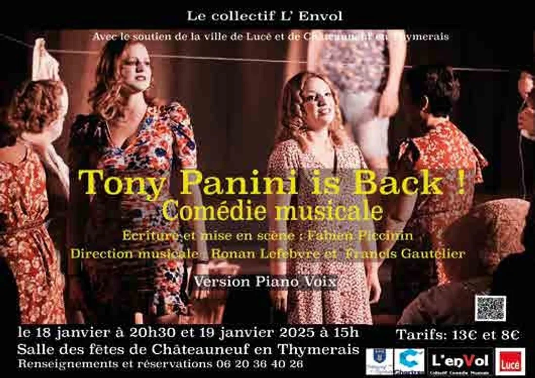 CHÂTEAUNEUF-EN-THYMERAIS - Spectacle : Tony Panini is back