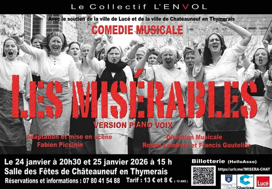 CHÂTEAUNEUF-EN-THYMERAIS - Comédie musicale : Les Misérables