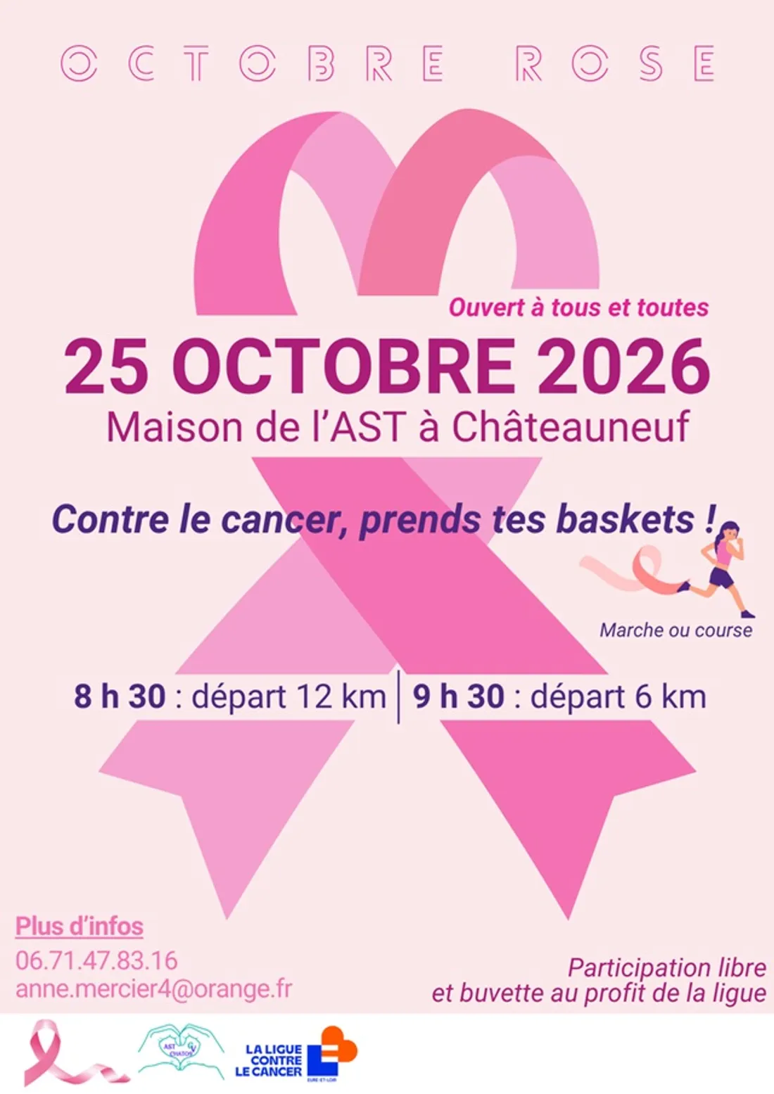 CHÂTEAUNEUF-EN-THYMERAIS - Octobre rose