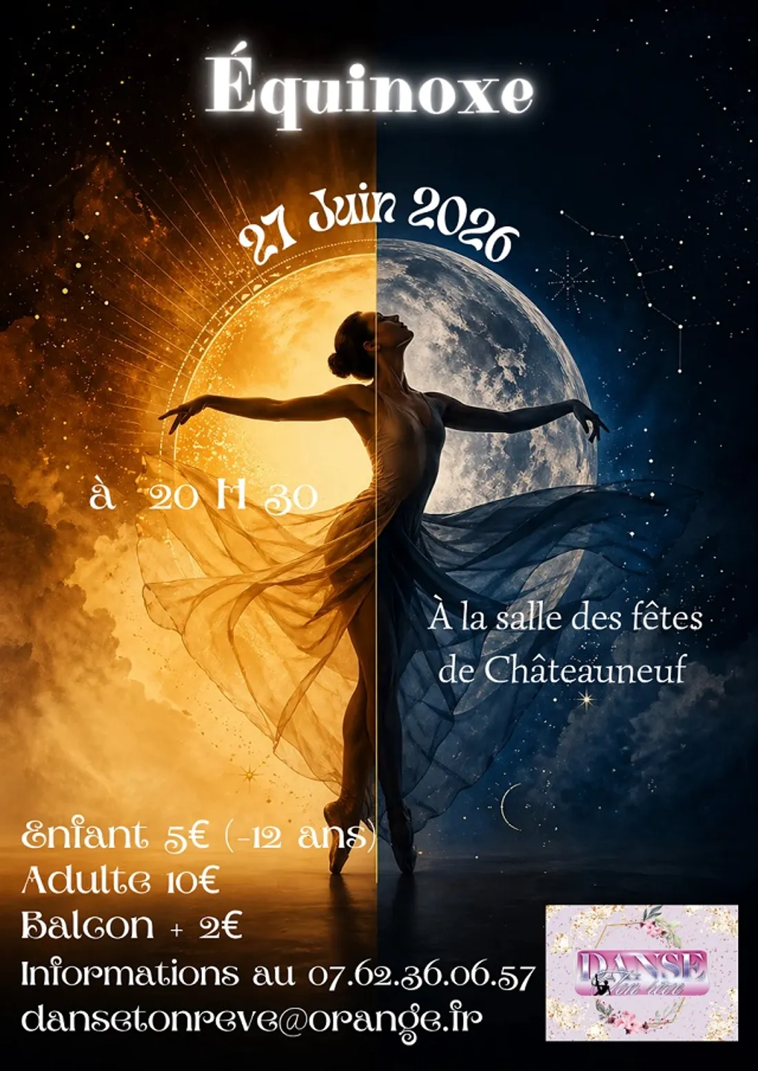 CHÂTEAUNEUF-EN-THYMERAIS - Gala de danse : Equinoxe
