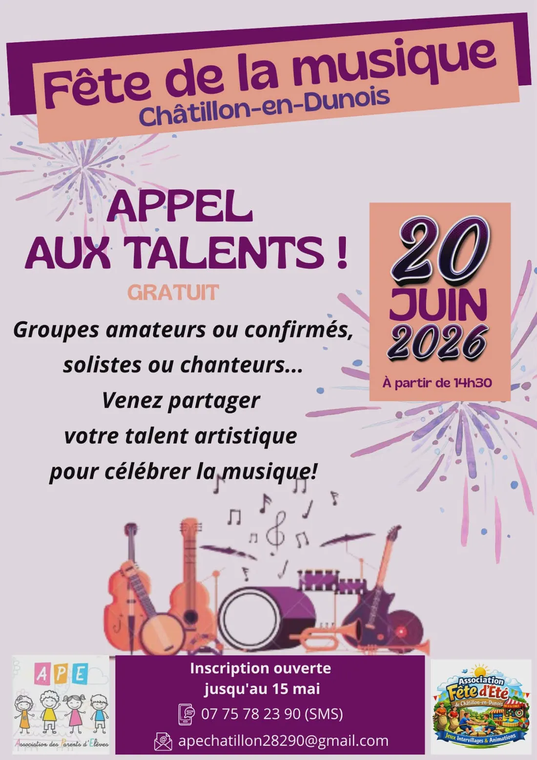 CHÂTILLON-EN-DUNOIS - Fête de la musique