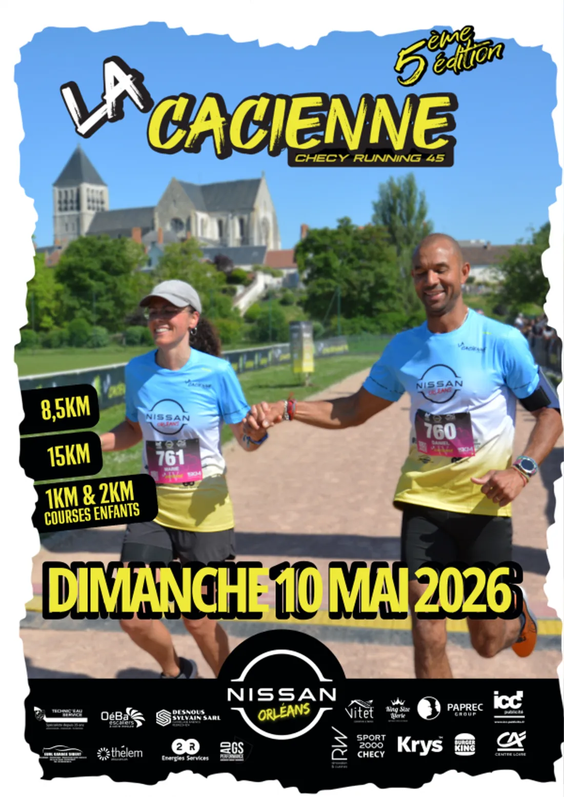 CHÉCY (45) - Course nature : La Cacienne