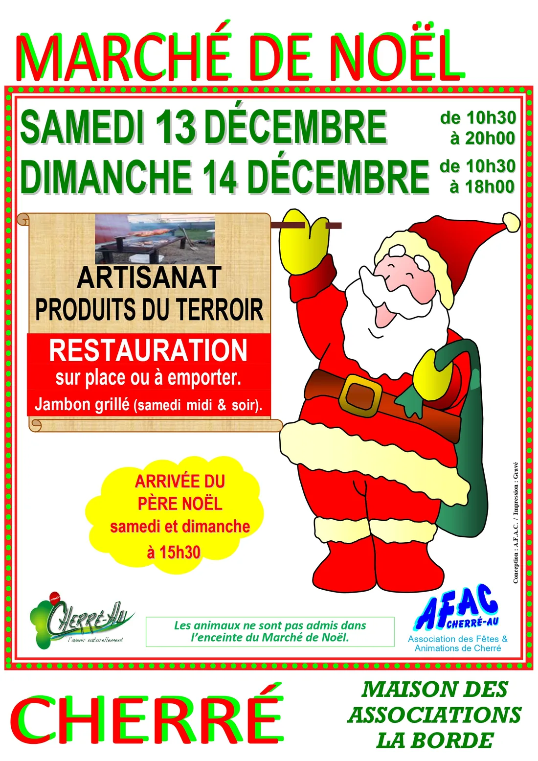 CHERRÉ (72) - Marché de Noël