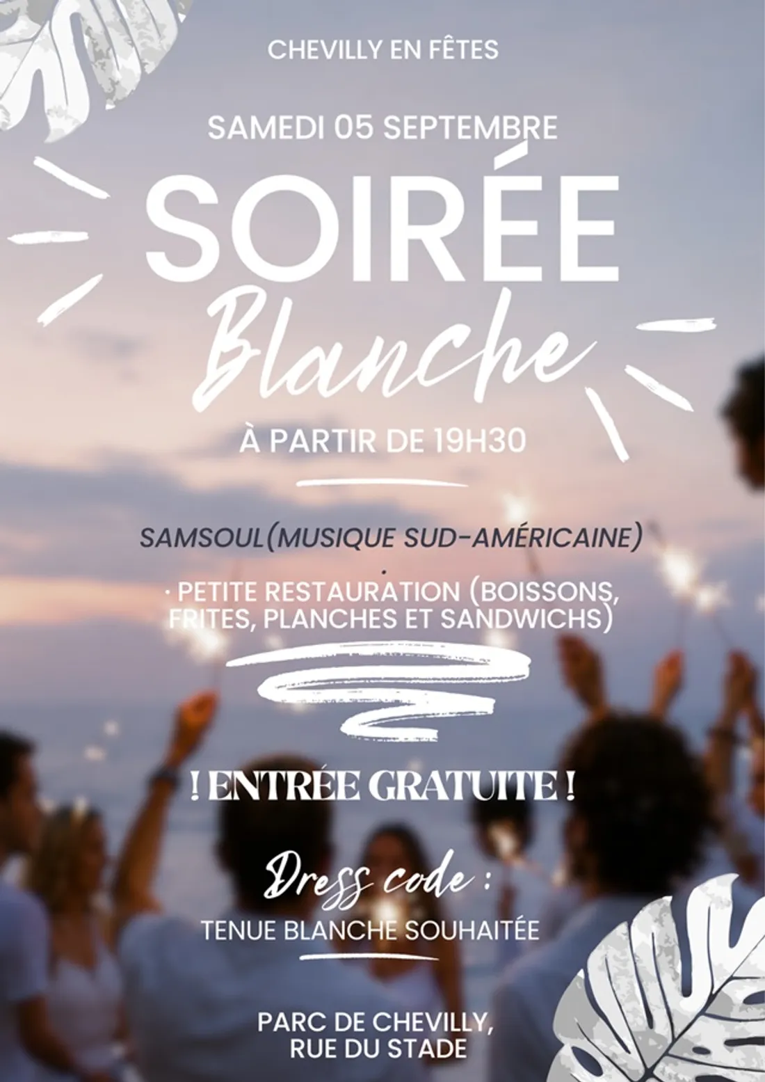 CHEVILLY (45) - Soirée blanche