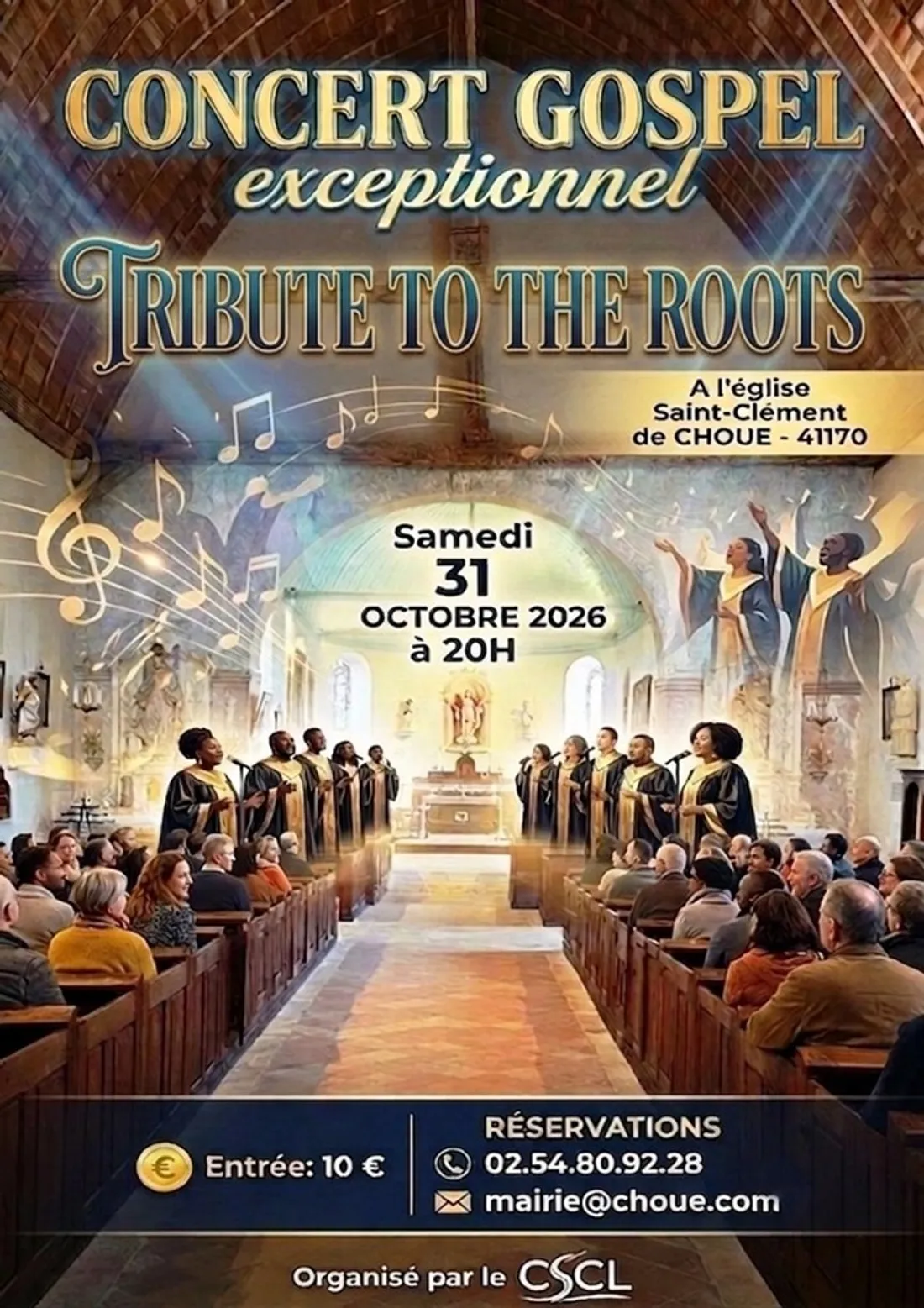 CHOUE (41) - Concert gospel : Tribute to the Roots
