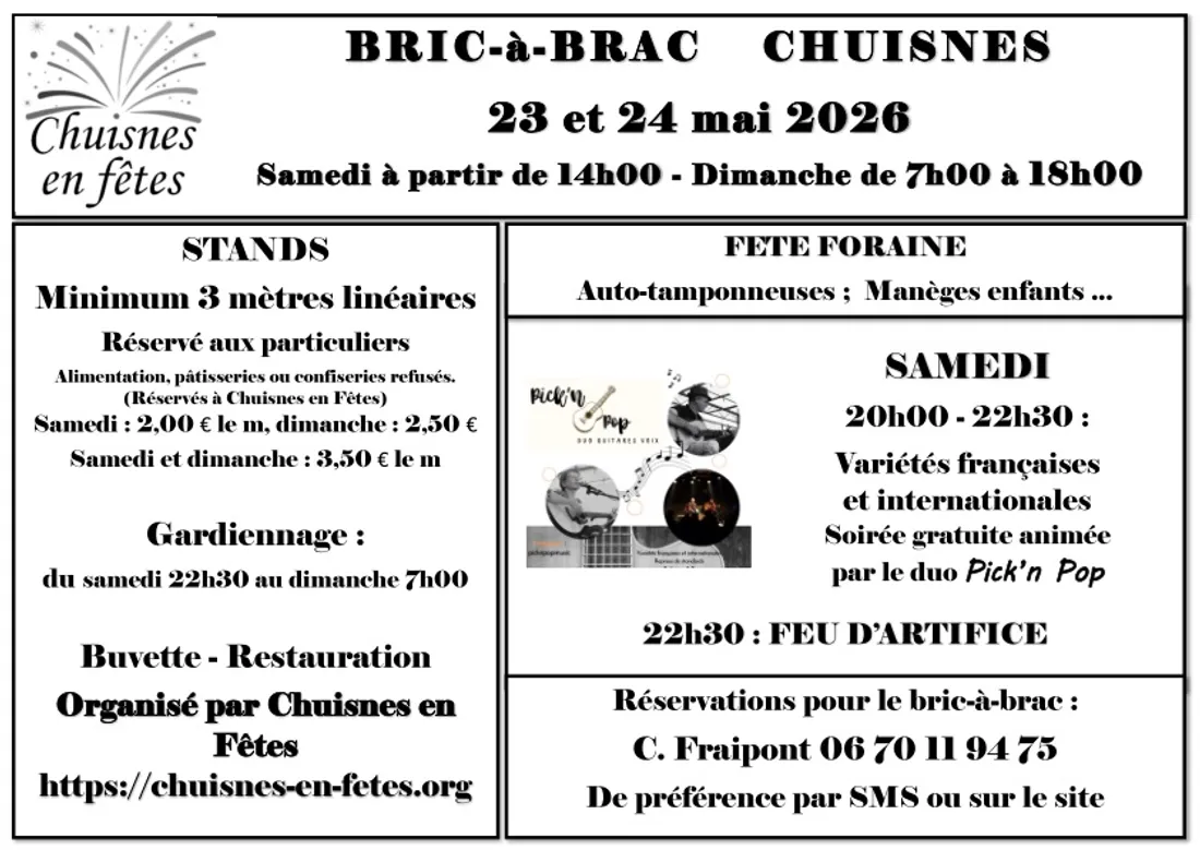 CHUISNES - Bric-à-brac de Chuisnes en Fêtes