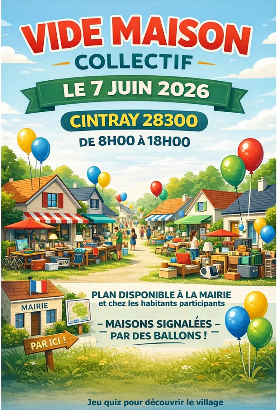CINTRAY - Vide maison collectif