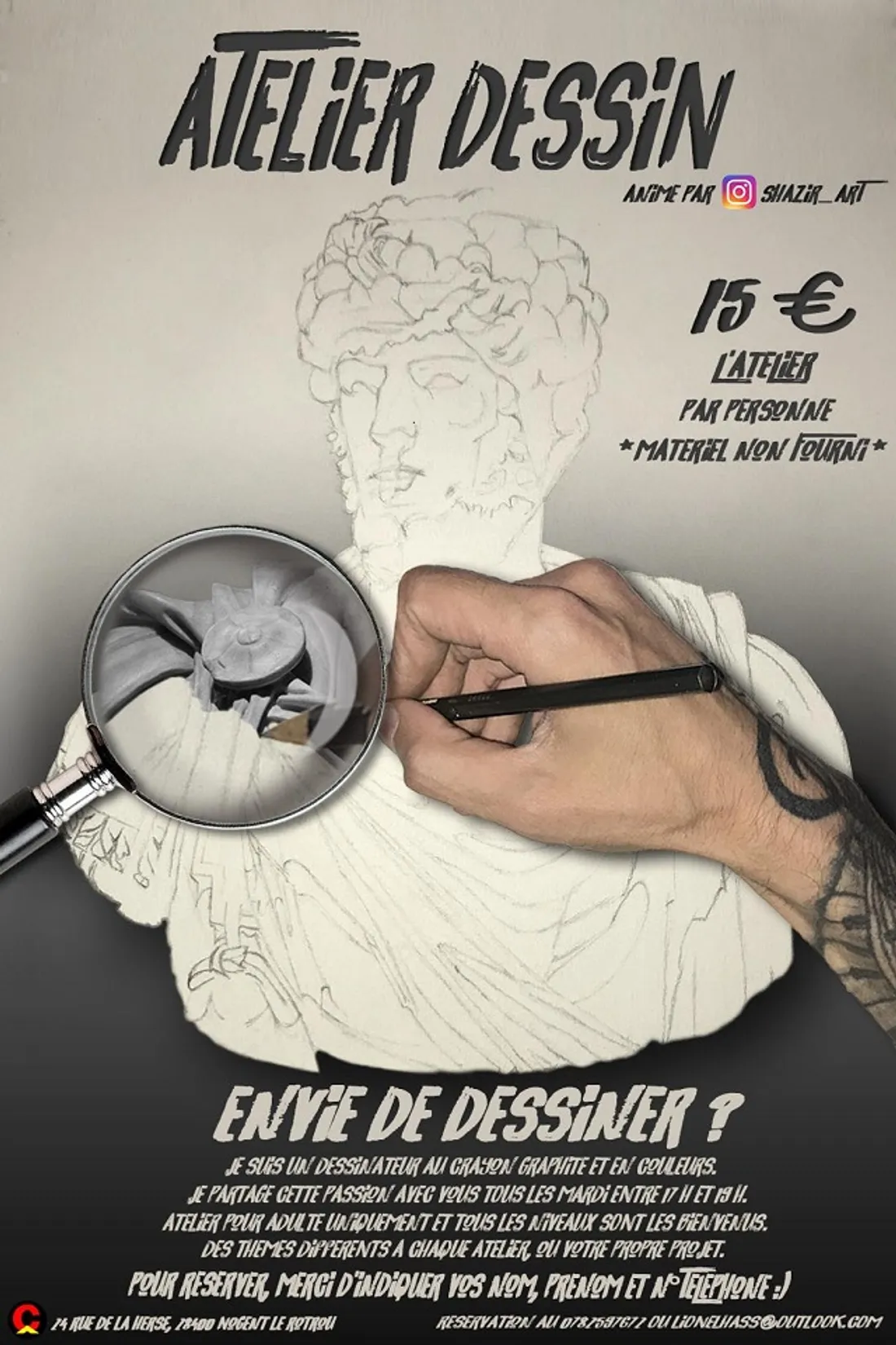 NOGENT-LE-ROTROU - Circonflexe : Atelier dessin