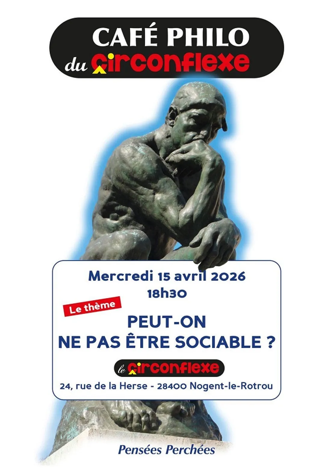 NOGENT-LE-ROTROU - Café philo