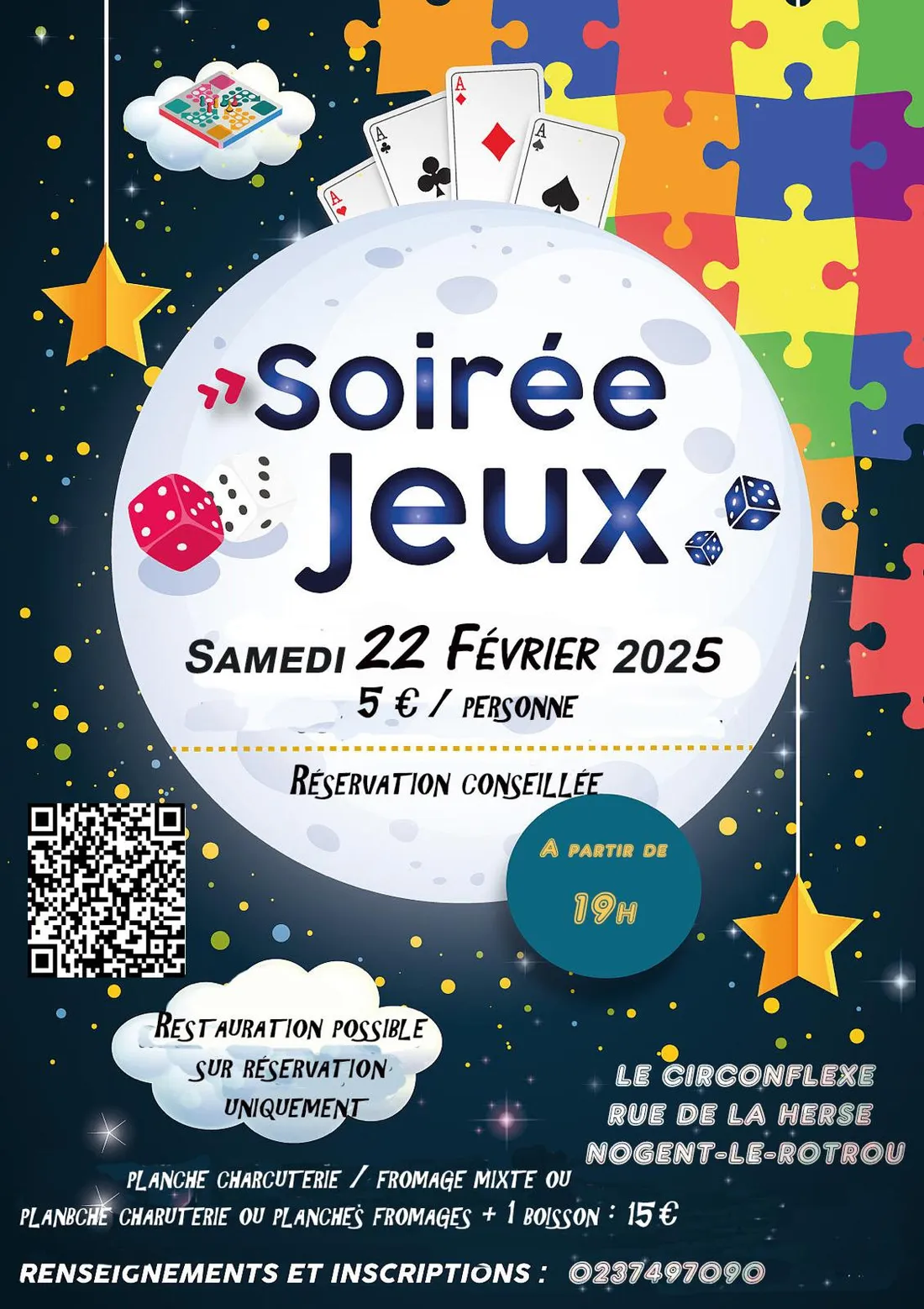 NOGENT-LE-ROTROU - Circonflexe : Soirée jeux