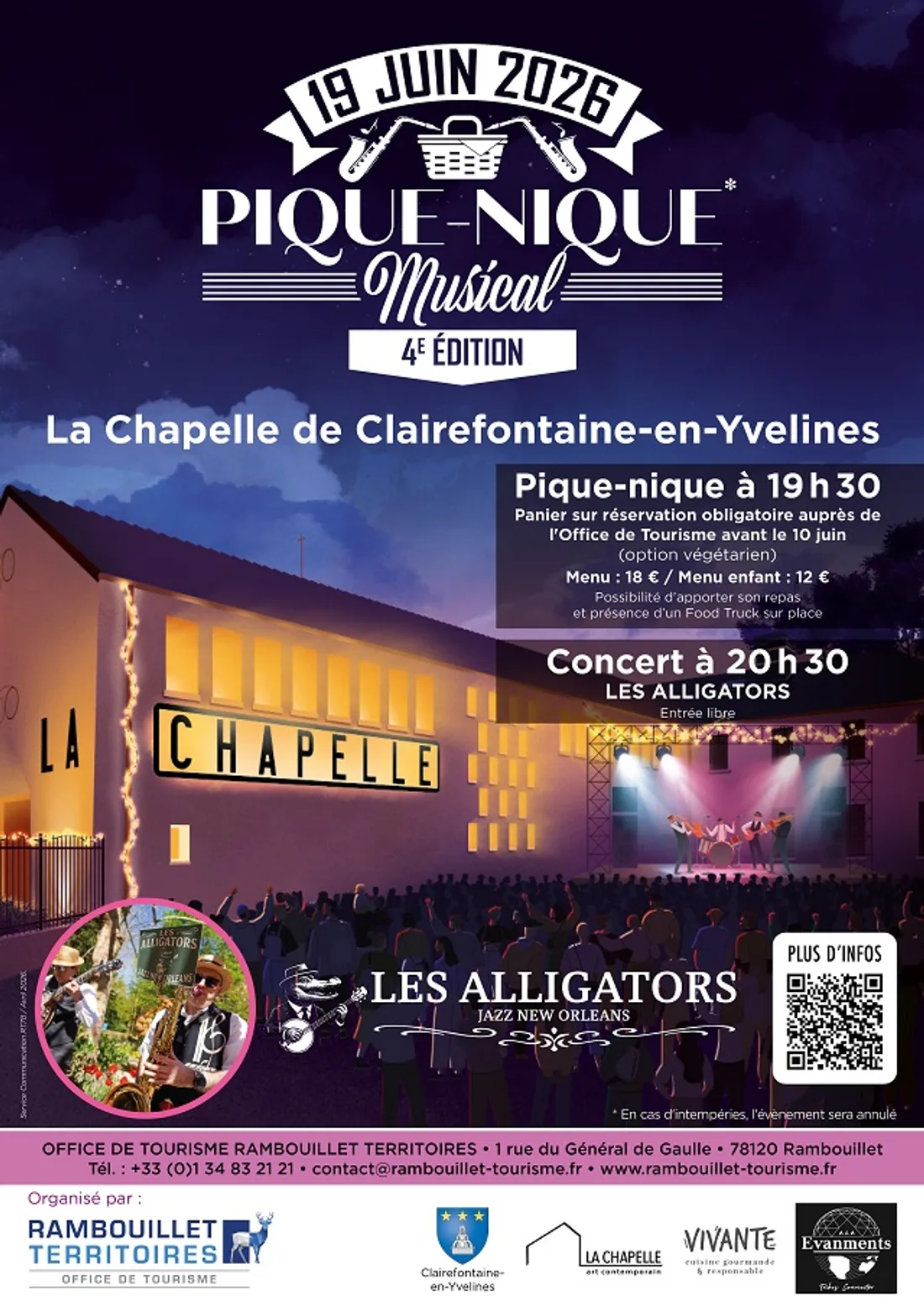 CLAIREFONTAINE-EN-YVELINES (78) - Pique-nique musical