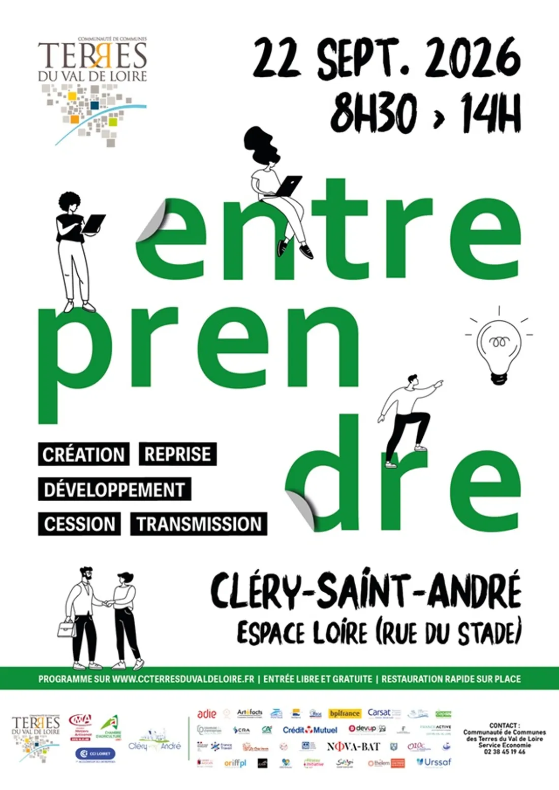 CLÉRY-SAINT-ANDRÉ (45) - 5e Forum Entreprendre en Terres du Val de Loire