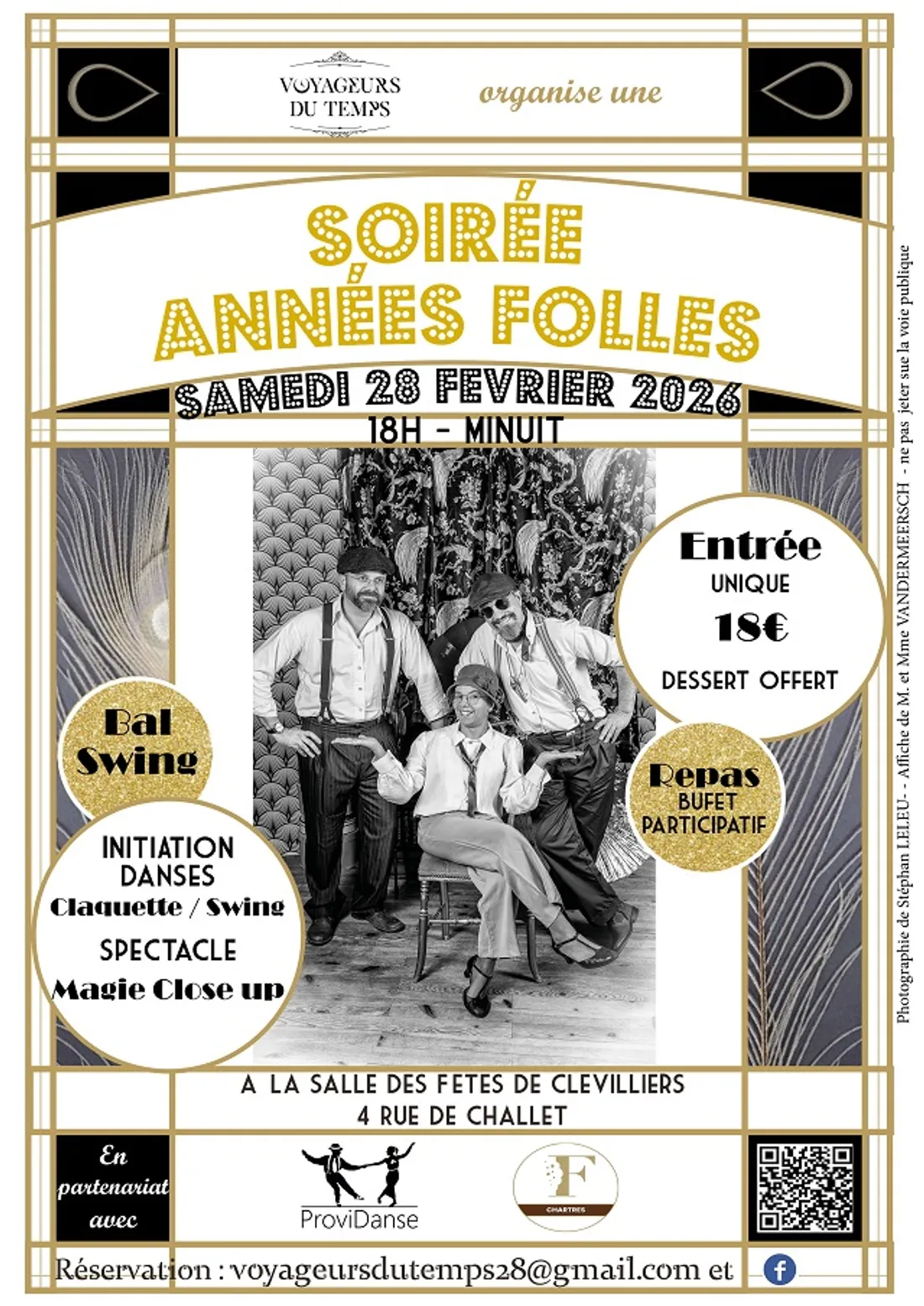 CLÉVILLIERS - Soirée Années Folles