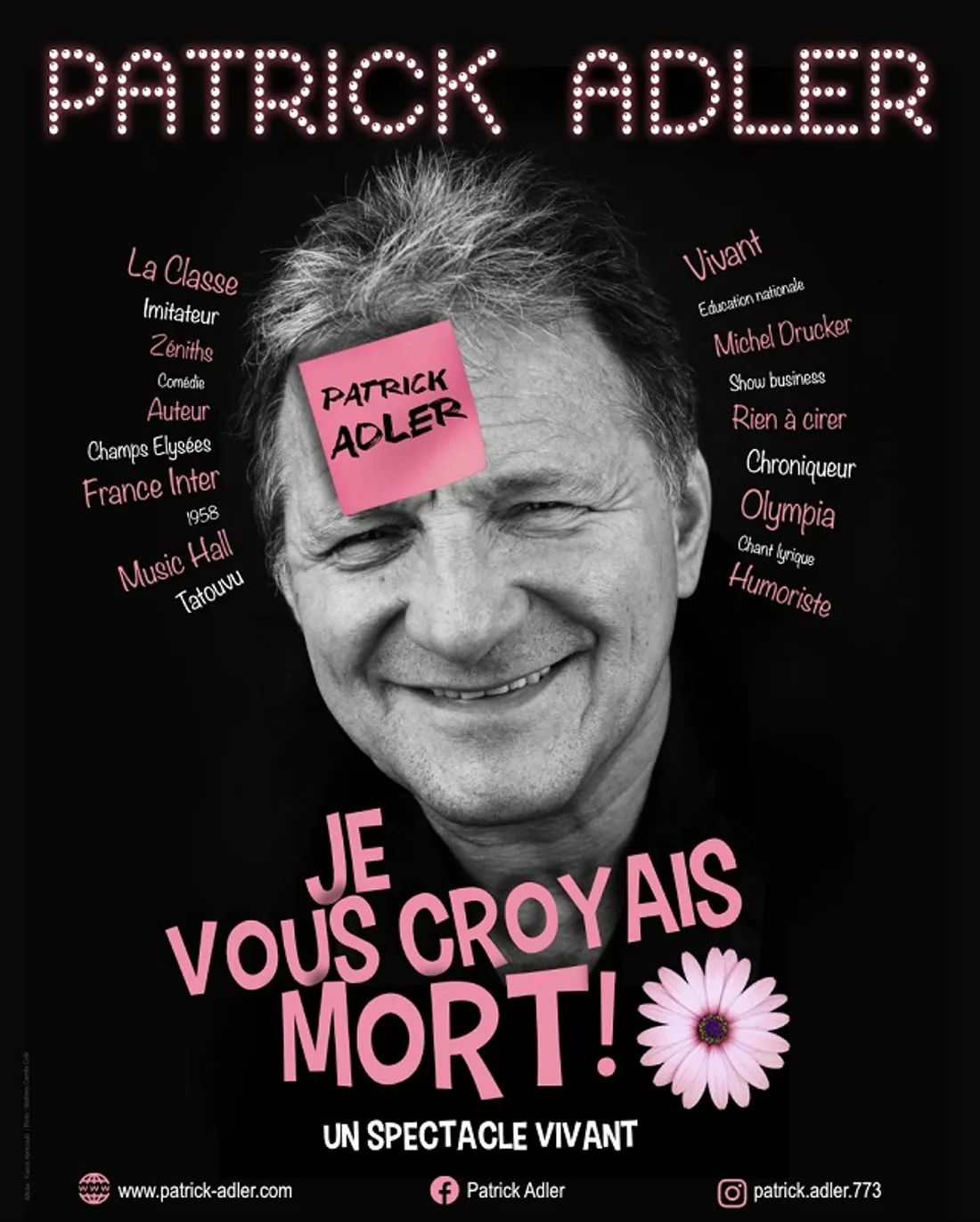 CLOYES-SUR-LE-LOIR - Vendredis du Rire : Patrick Adler