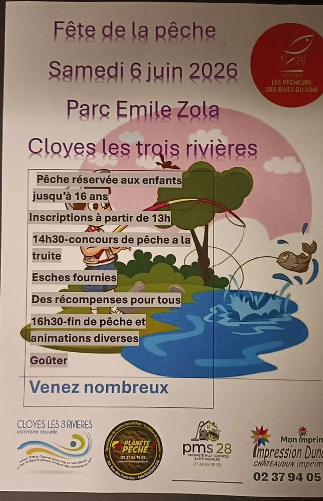 CLOYES-SUR-LE-LOIR - Fête de la pêche