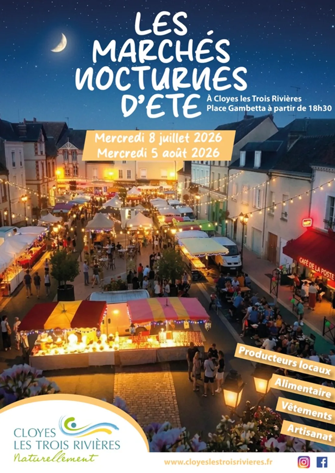 CLOYES-SUR-LE-LOIR - Marché nocturne