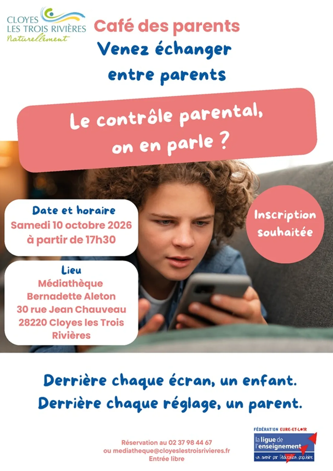 CLOYES-SUR-LE-LOIR - Café des parents