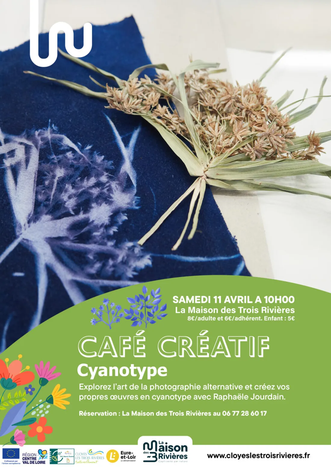 CLOYES-SUR-LE-LOIR - Café créatif : Atelier Cyanotype