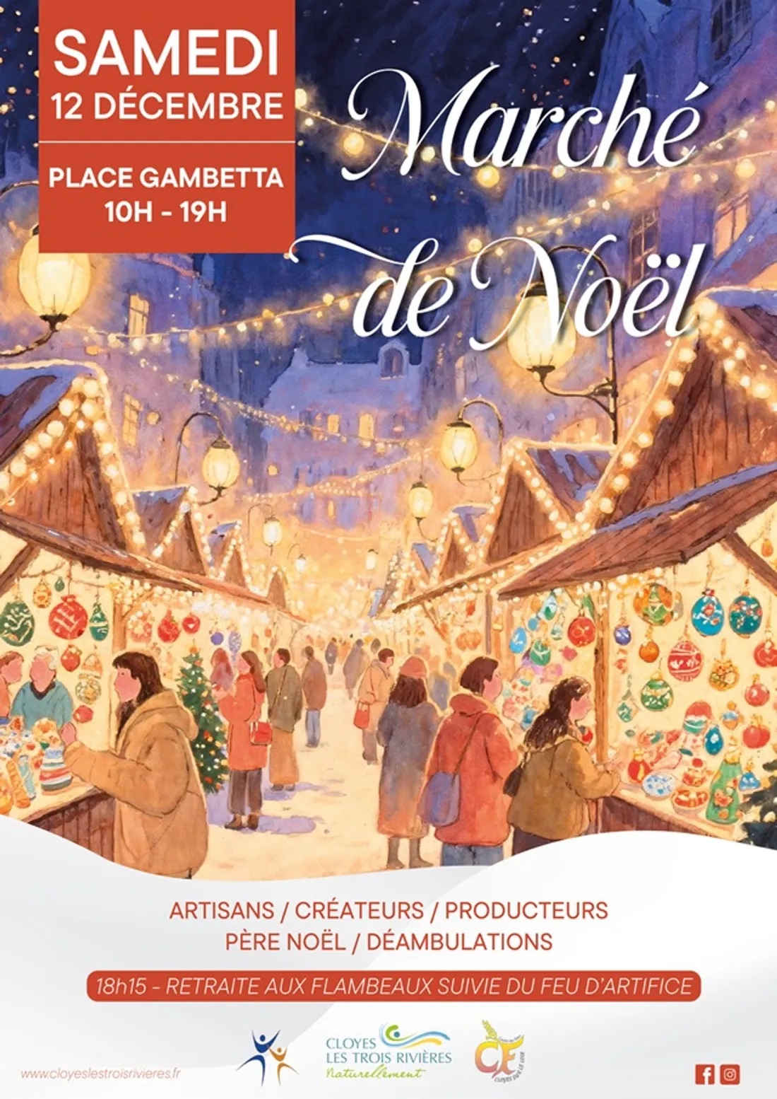 CLOYES-SUR-LE-LOIR - Marché de Noël