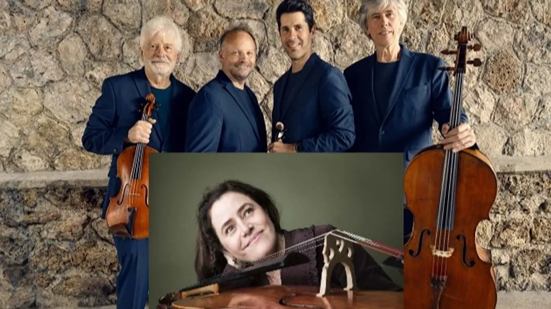 CLOYES-SUR-LE-LOIR - Festival Romantique du Loir : Quatuor Parisii & Emmanuelle Bertrand