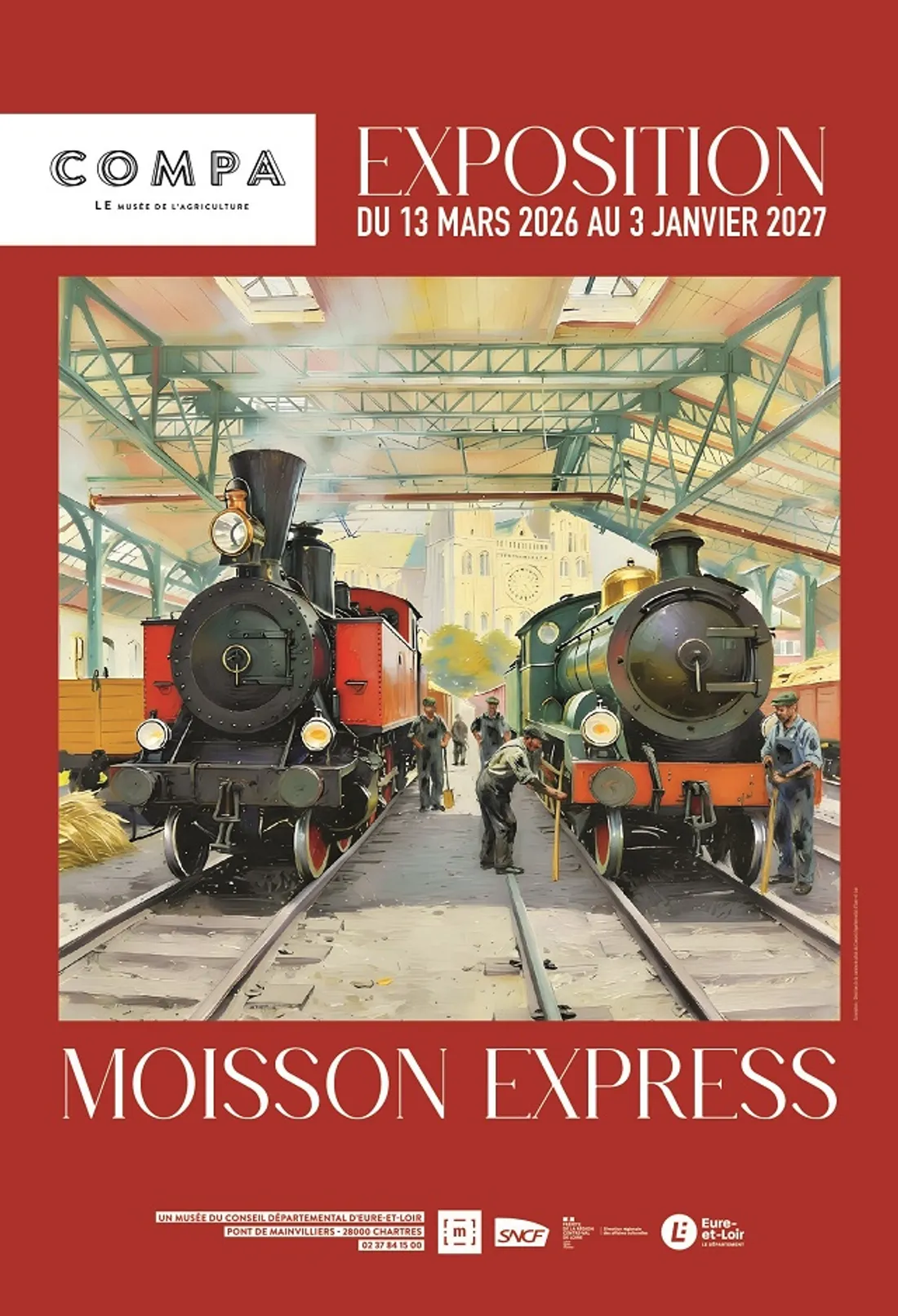 CHARTRES - Le Compa : Exposition « Moisson Express »