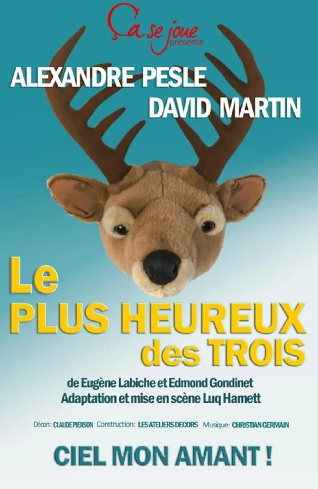 CONDÉ-SUR-HUISNE (61) - Théâtre : Le plus heureux des trois