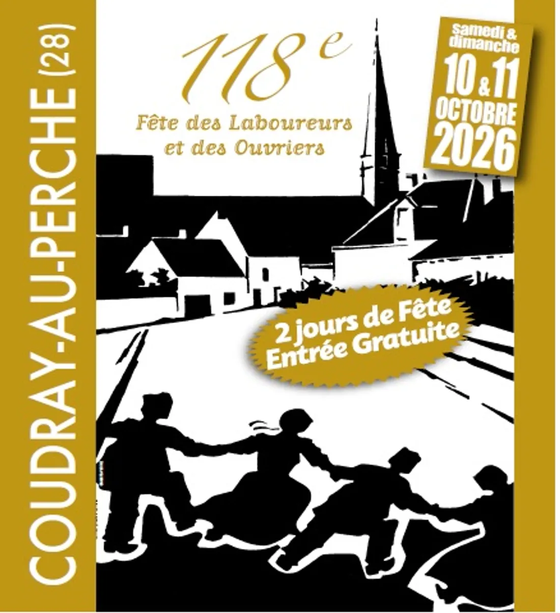 COUDRAY-AU-PERCHE - 118e Fête des Laboureurs et des Ouvriers