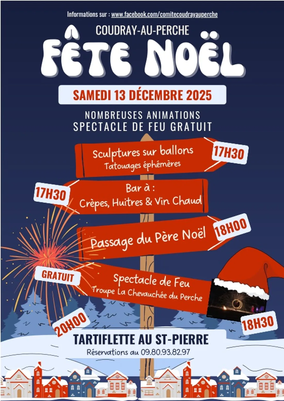 COUDRAY-AU-PERCHE - Coudray-au-Perche fête Noël