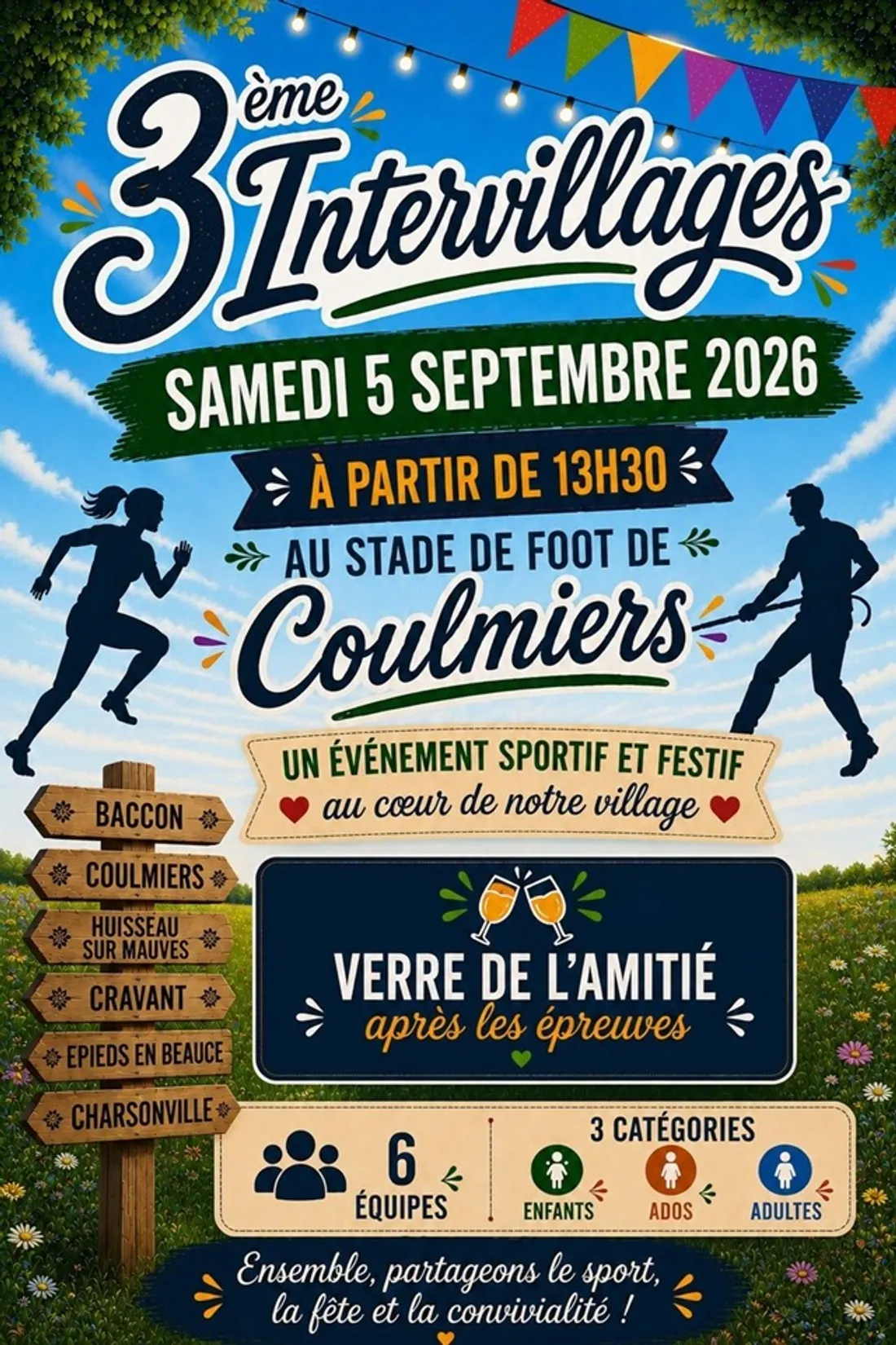 COULMIERS (45) - 3e Intervillages