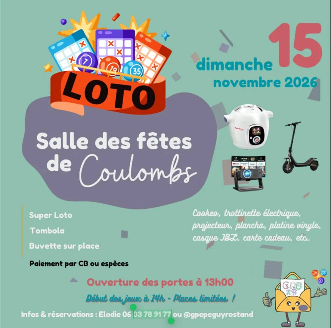 COULOMBS - Loto du GPE