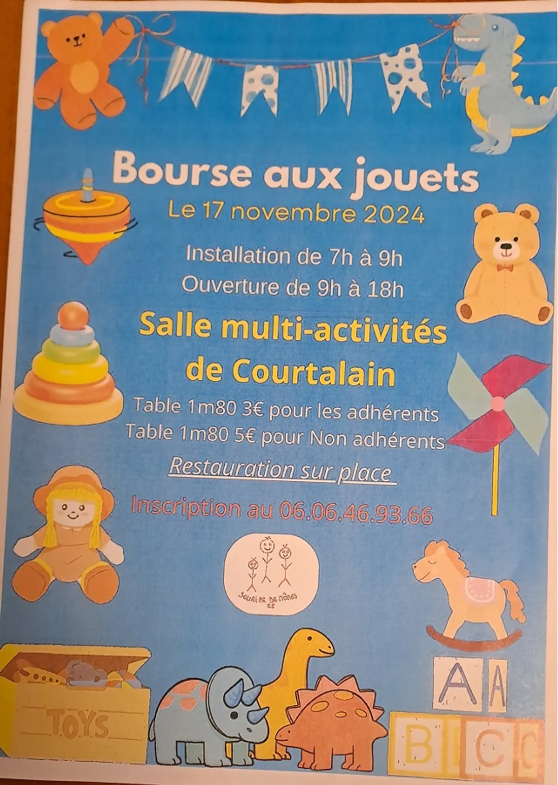 COURTALAIN - Bourse aux jouets